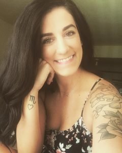 Scorpio Symbol with Heart Wrist Tattoo