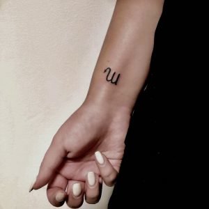 Mini Scorpio Symbol Wrist Tattoo