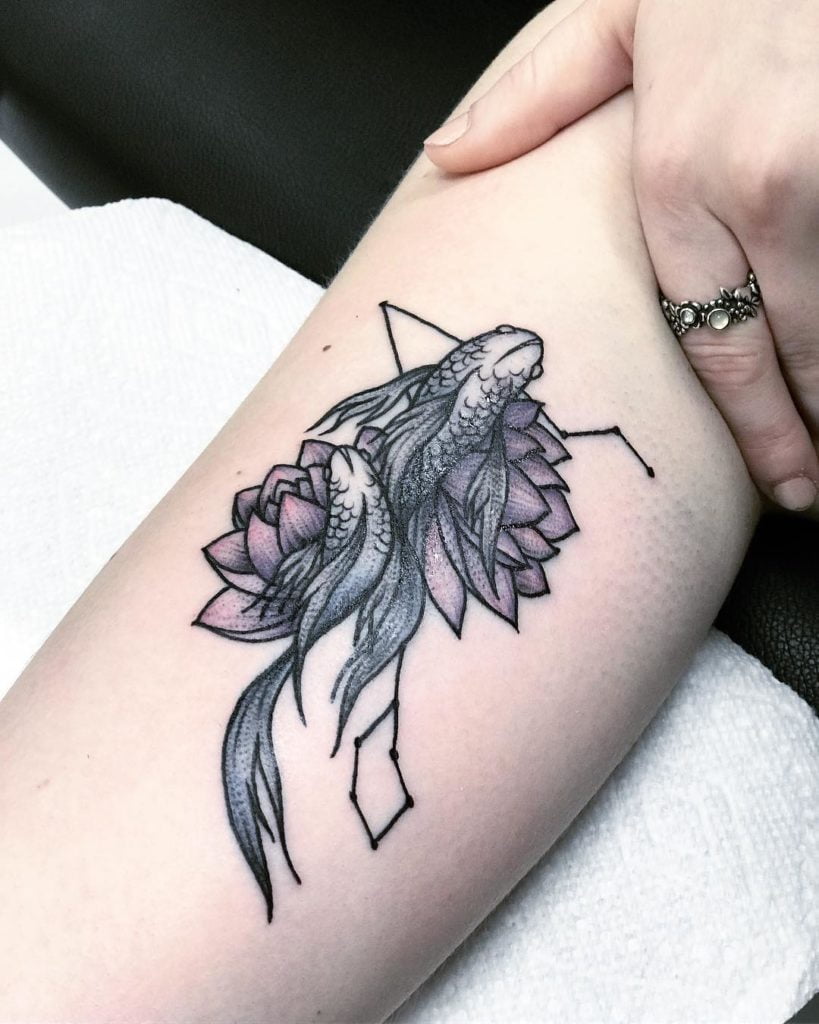 33 Precious Pisces Tattoo Ideas For Pretty Women