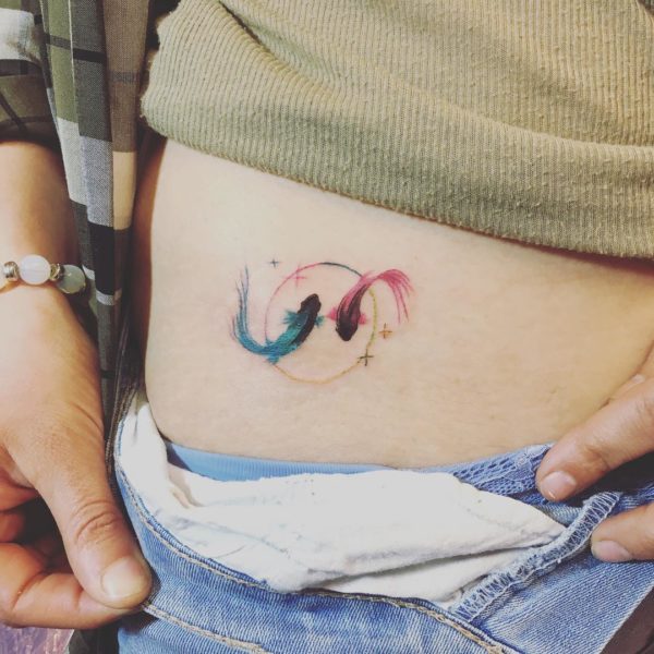 30 Gorgeous Pisces Tattoo Designs and Ideas  Try One In 2019