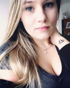 Libra Symbol Wrist Tattoo