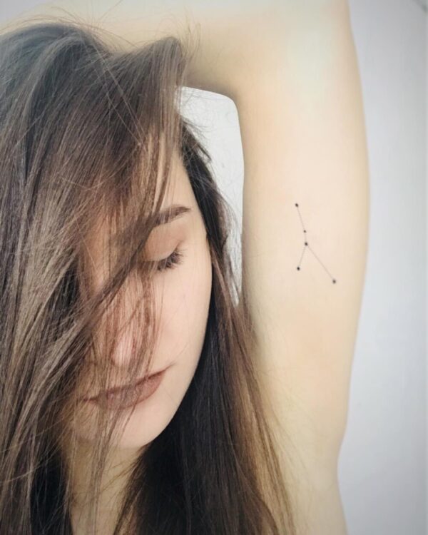 cancer constellation simple tattoo siara domina