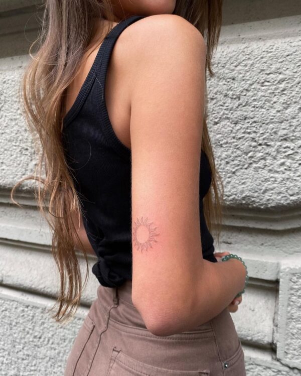 35 Amazing Sun Tattoos with Meanings Ideas Celebrities  Body Art Guru