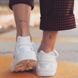 Leo Achilles Heel Tattoo